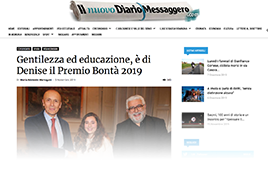 Premio Bontà a Denise Iorio - Nuovo Diario